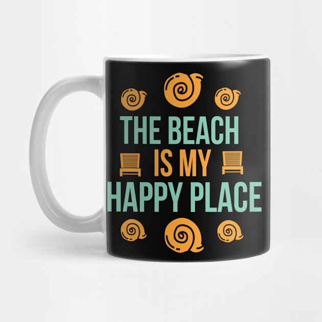 The Beach Is My Happy Place by Schimmi